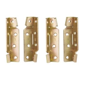 Hgtebeslag St - 8 Dele - Gulforzinket Stl