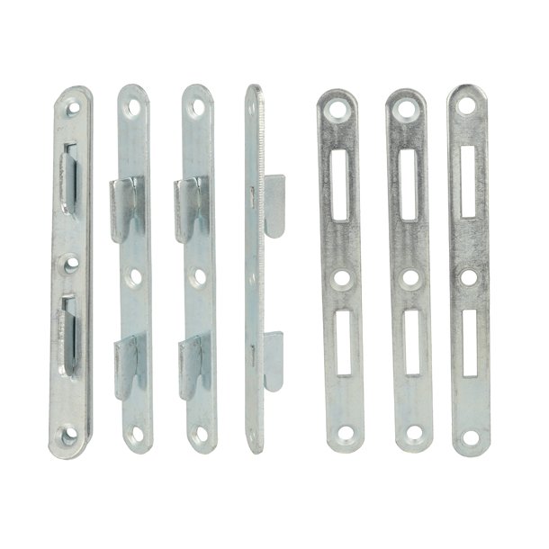 Sengebeslag St 140mm - 8 Dele - Elforzinket