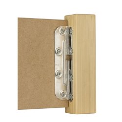 Sengebeslag St 130mm - 8 Dele - Gulforzinket