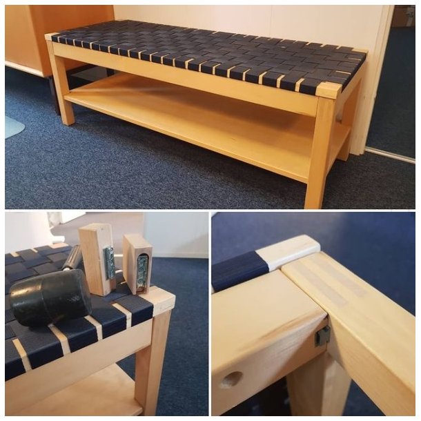 Hgtebeslag Han-Del - 47x9x17mm - til Hun-Del 101508