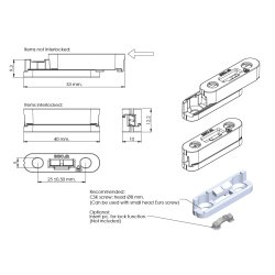 Samlebeslag "Sashimi" til Senge, Skabe & Borde