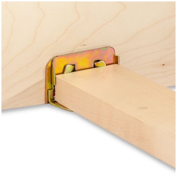 Sengebeslag Bredel - Midtmontering - til Gavldel 102035