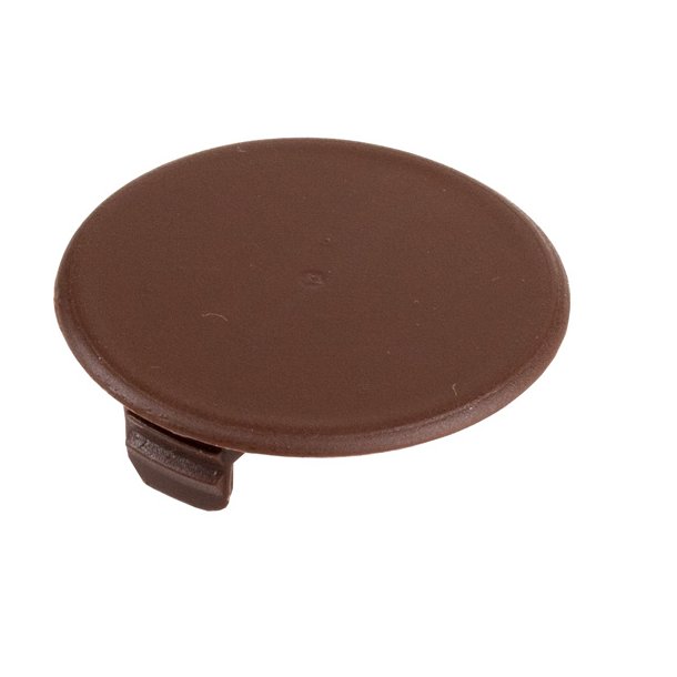 Dkkappe - 40 mm Hul - Brun