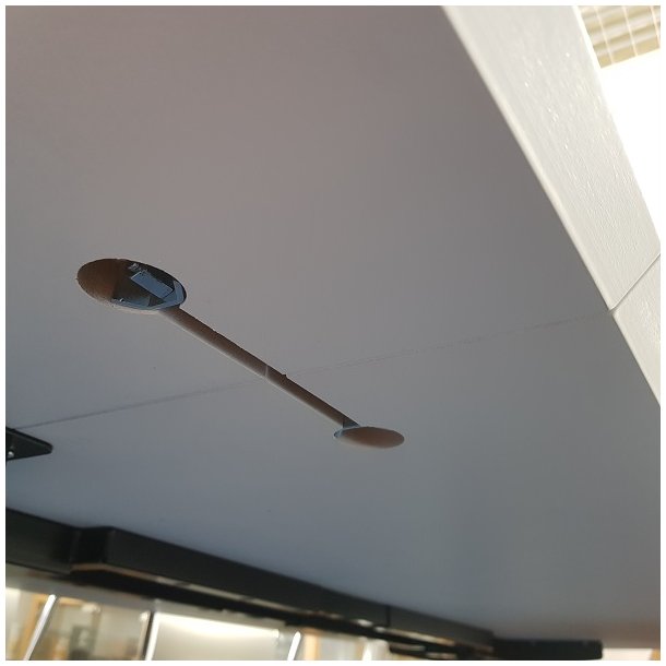 Bordplade Samlebeslag 100mm