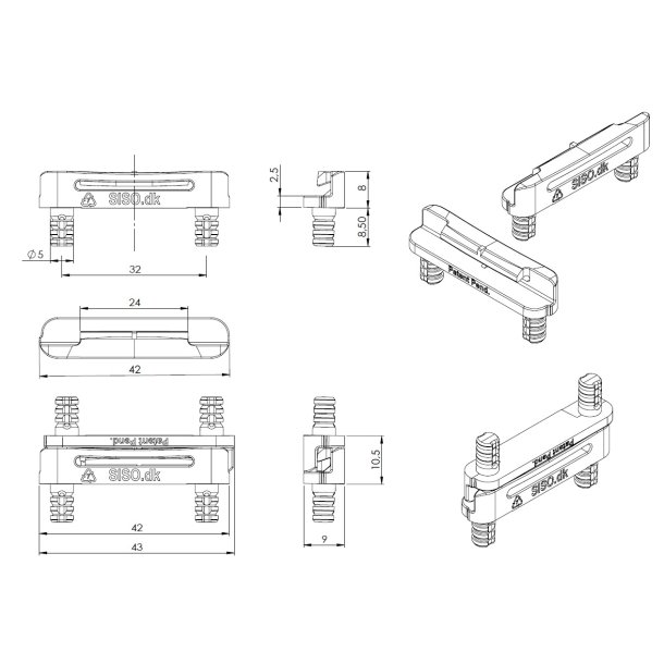 Universal Samlebeslag "Maki" - Gr