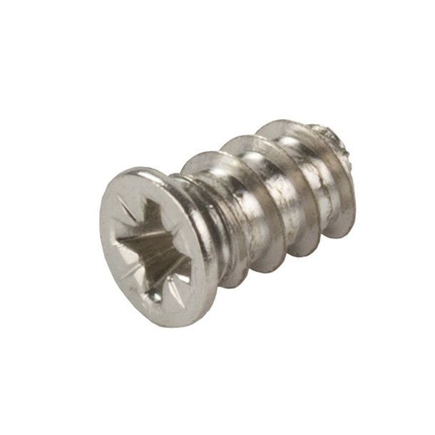 Euro Skrue 5,8x10mm - Forniklet