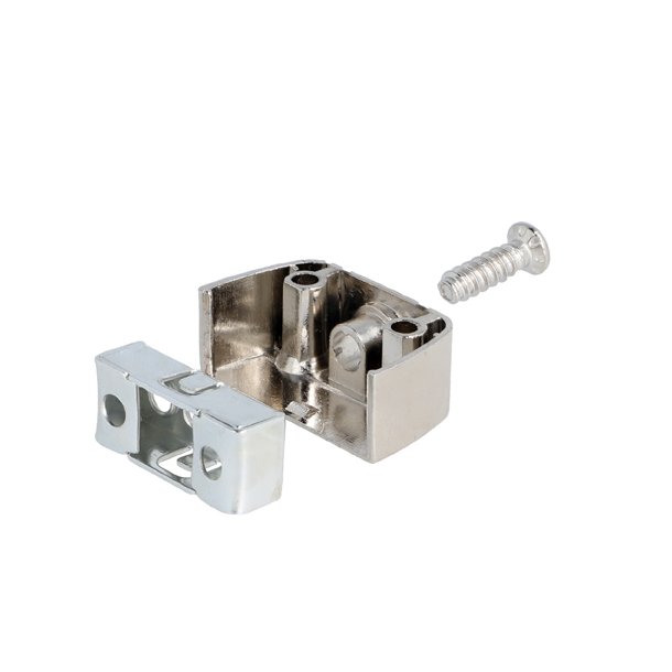 Samlebeslag "Strong" 40x21mm - Forniklet