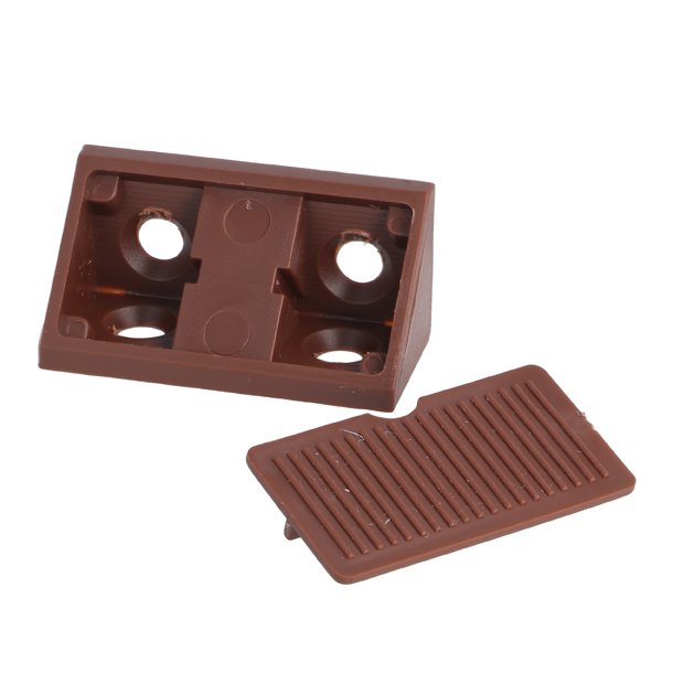 Hjrnesamlebeslag - 44mm - Brun