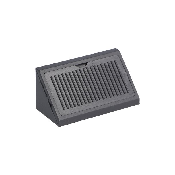 Hjrnesamlebeslag - 44mm - Sort