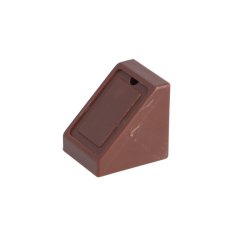 Hjrnesamlebeslag - 18mm - Brun