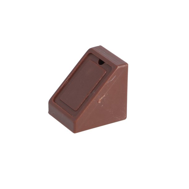 Hjrnesamlebeslag - 18mm - Brun