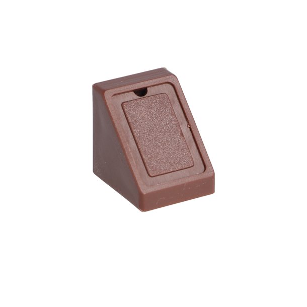 Hjrnesamlebeslag - 18mm - Brun