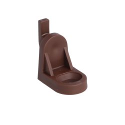 Samlebeslag til Bagpaneler - Brun Plast