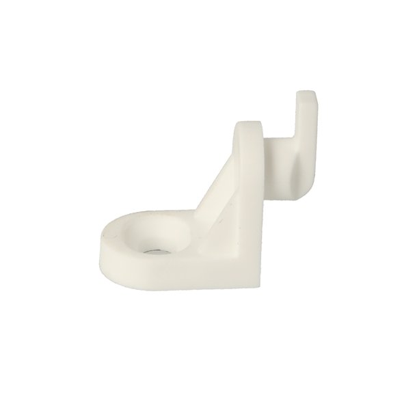 Samlebeslag til Bagpaneler - Hvid Plast