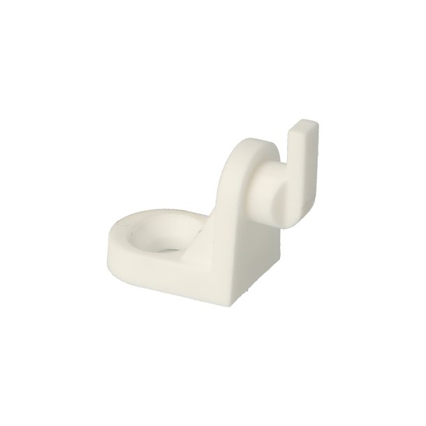 Samlebeslag til Bagpaneler - Hvid Plast