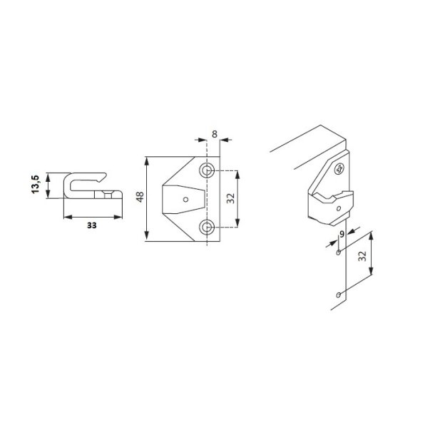 Samlebeslag Model KK1, Krog-Del
