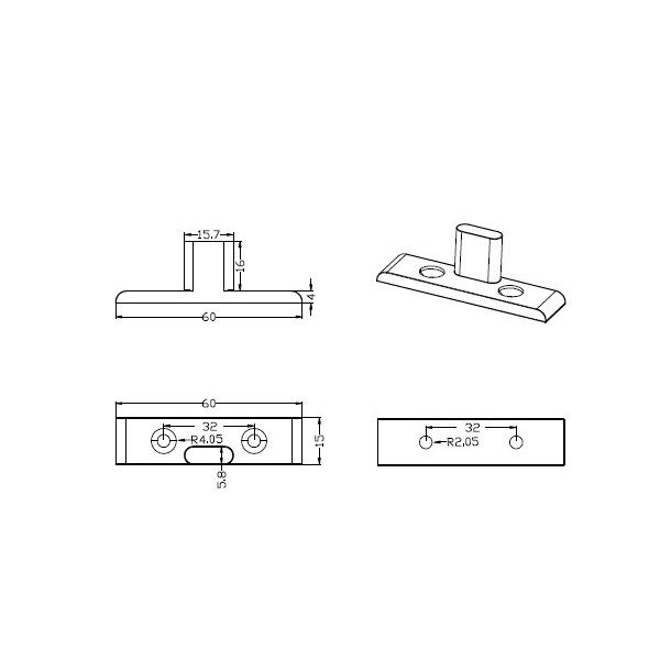 Samlebeslag Model KK2, Han-Del