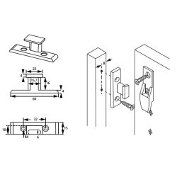Samlebeslag Model KK3, Han + Hun Del