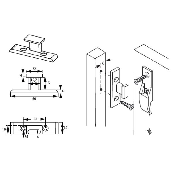 Samlebeslag Model KK3, Han + Hun Del