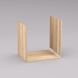 Samlebeslag "SnapX" - Hun Del - Hvid (12mm)
