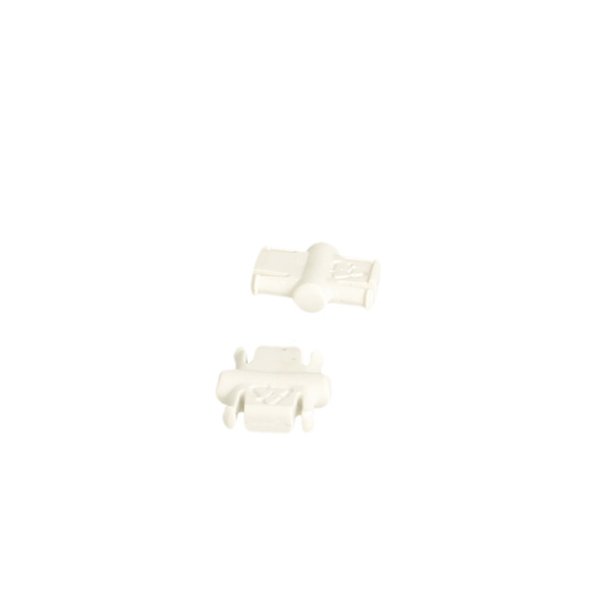 Samlebeslag "SnapX" - Han Del - Hvid (13,6mm)