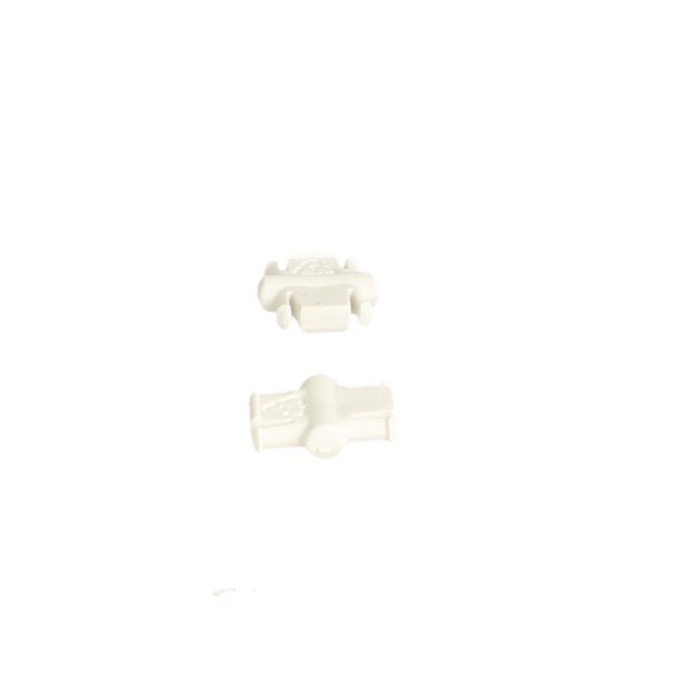 Samlebeslag "SnapX" - Han Del - Hvid (13,6mm)