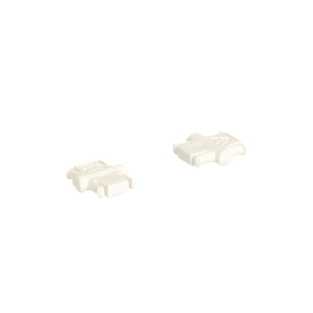 Samlebeslag "SnapX" - Han Del - Hvid (13,6mm)