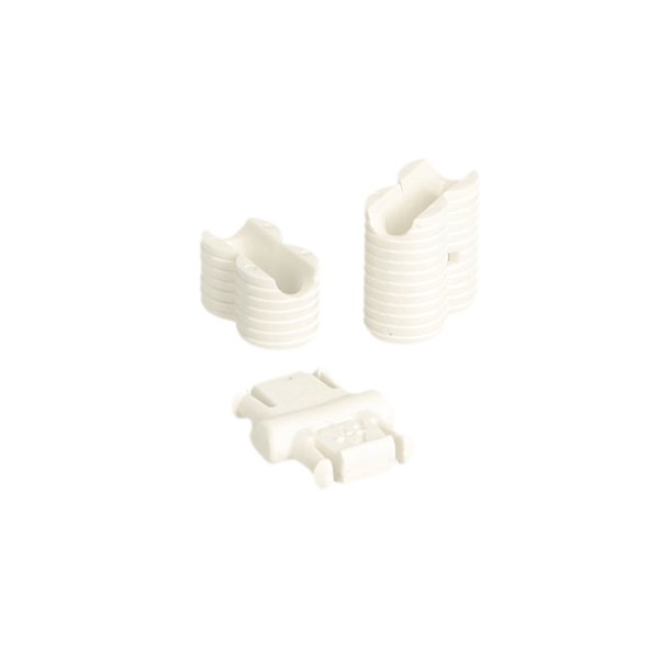 Samlebeslag "SnapX" - Hun Del - Hvid (12mm)