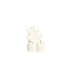 Samlebeslag "SnapX" - Hun Del - Hvid (7mm)