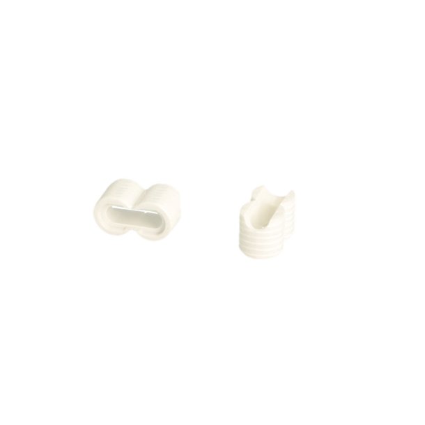 Samlebeslag "SnapX" - Hun Del - Hvid (7mm)