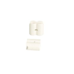 Samlebeslag "SnapX" - Hun Del - Hvid (12mm)