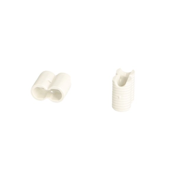 Samlebeslag "SnapX" - Hun Del - Hvid (12mm)