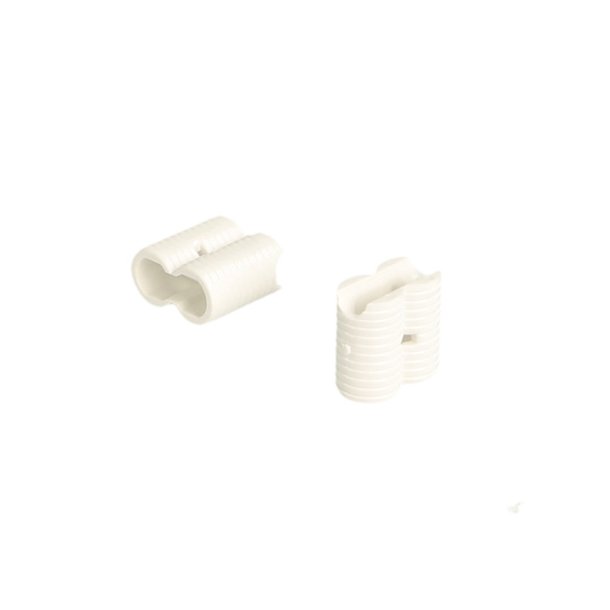 Samlebeslag "SnapX" - Hun Del - Hvid (12mm)