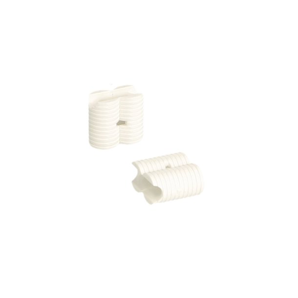 Samlebeslag "SnapX" - Hun Del - Hvid (12mm)