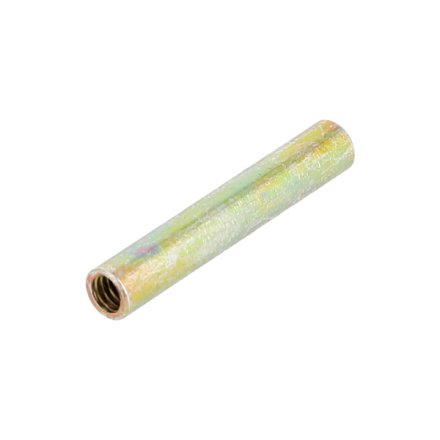 Gevindmuffe M4, �5x30mm - Gulforzinket