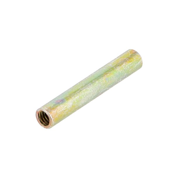 Gevindmuffe M4, 5x22mm - Gulforzinket