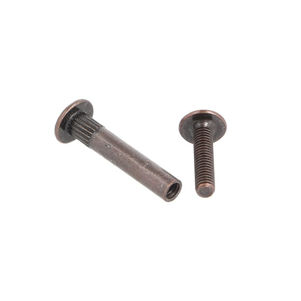 Samleskrue 2 Dele M4, 30-40mm - Bronzeret