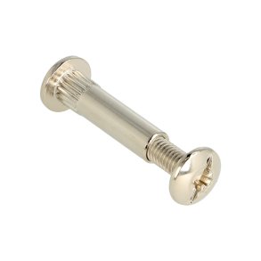 Samleskrue 2 Dele M6, 31-45mm - Forniklet