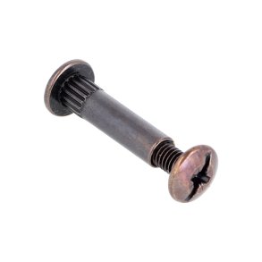 Samleskrue 2 Dele M6, 31-39mm - Bronzeret