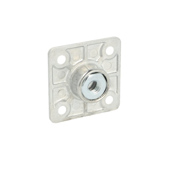 Bordbensbeslag Firkant med M8 Gevind