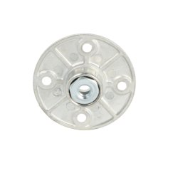 Bordbensbeslag Rund med M8 Gevind