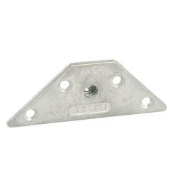 Bordbensbeslag Trekantet med M10 Gevind