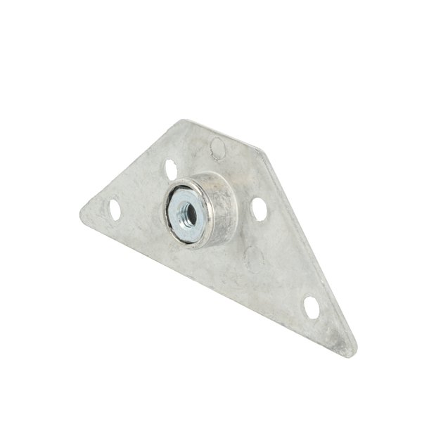 Bordbensbeslag Trekantet med M8 Gevind