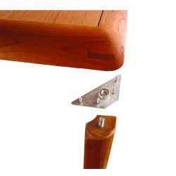 Bordbensbeslag Trekantet med M8 Gevind