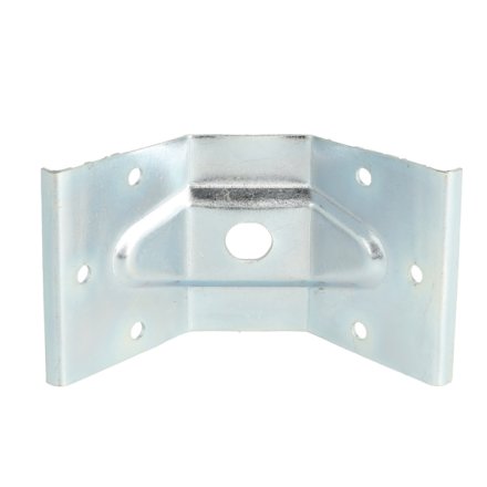 Bordsamlebeslag til Bordben  - 60x100mm - Elforzinket