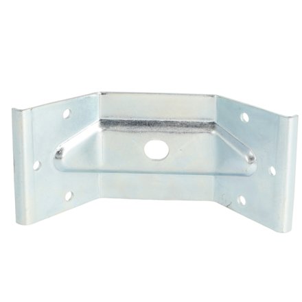 Bordsamlebeslag til Bordben  - 60x126mm - Elforzinket