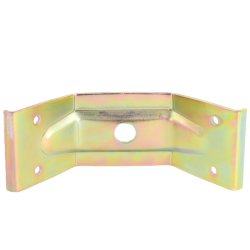 Bordsamlebeslag til Bordben  - 50x130mm - Gulforzinket