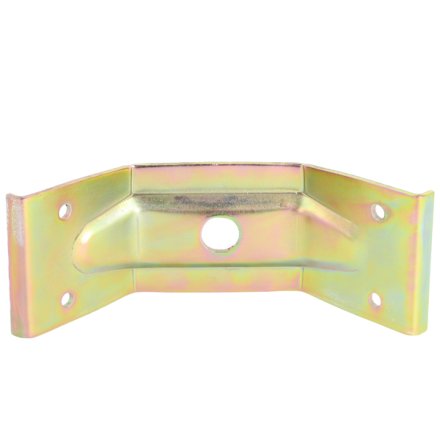 Bordsamlebeslag til Bordben  - 50x130mm - Gulforzinket
