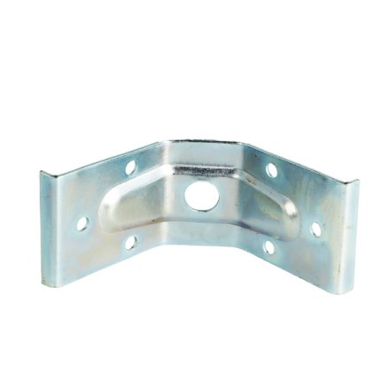 Bordsamlebeslag til Bordben - 40x93mm - Elforzinket