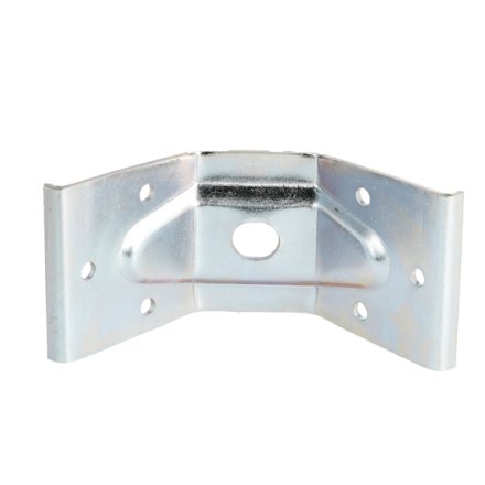 Bordsamlebeslag til Bordben - 50x100mm - Elforzinket